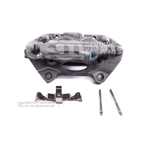 8R0615107G Audi A6/Avant/S6/Avant quattro/A7 Sportback/Q5/Sportback fékbetét nélküli féknyereg mérete 345x30mm bal első 8R0615107G