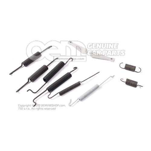 1 szett rögzítőelemek fékpofákhoz 6R0698545A