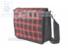 GTI táska kockás fekete/piros ZCP901287