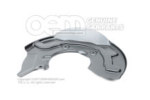 Takarólemez a féktárcsához 2Q0615311