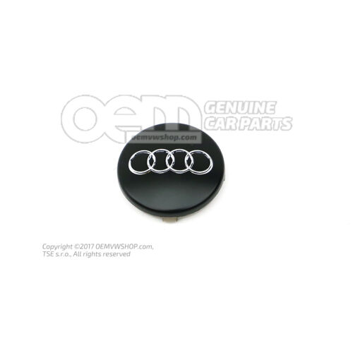 Hub sapka matt fekete 4B0601170  LT7