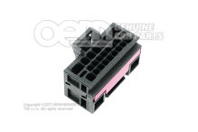 Lapos érintkezőház érintkezőzárral 6Q0972923 (1)