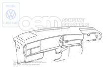 Műszerfal, párnázott mauritiusi kék 1H6857003Q H45