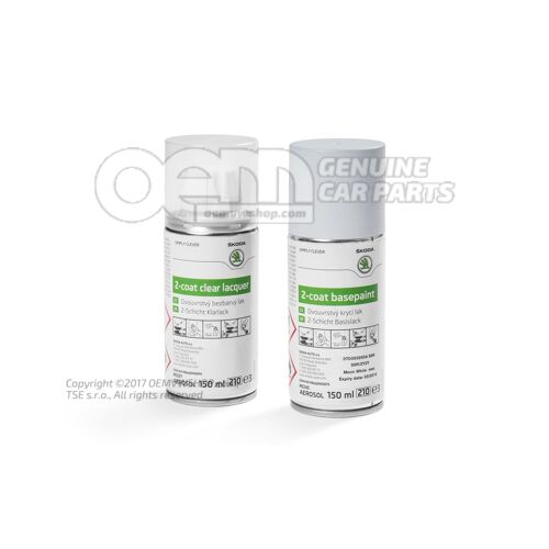 Aerosol-Spray fémes gleccser fehér 3T0050200A S9R