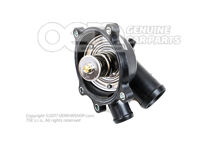 Hűtőfolyadék-szabályozó ház 079121115BG Hűtőfolyadék-szabályozó ház 079121115BG