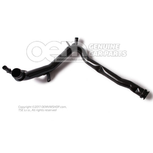 Hűtőfolyadék cső szervóval - kormányolaj szívócső 078121070CG