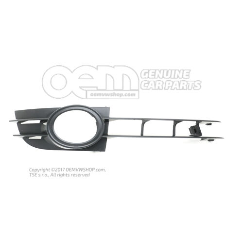 Légvezető rács szatén fekete Audi A6/S6/Avant/Quattro 4F 4F0807682  01C