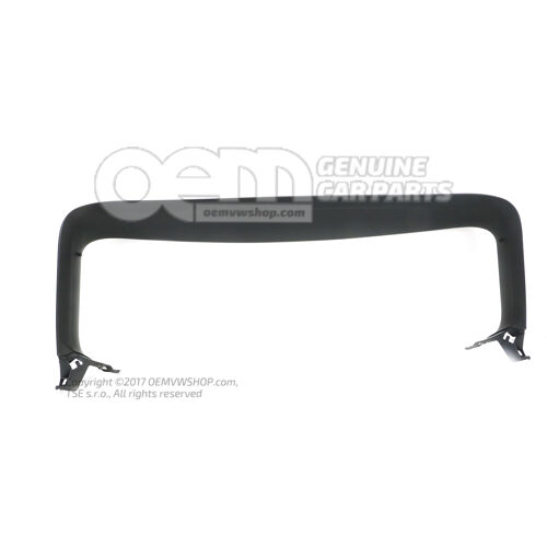 Hátsó fedél kárpitpanel szatén fekete Seat Ateca 57 575867603A 9B9