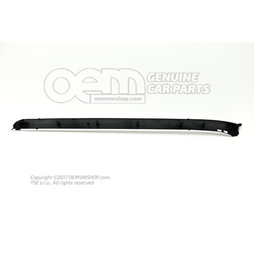 Alumínium csiszolt ezüst díszítéssel 8H0867410G 1NK