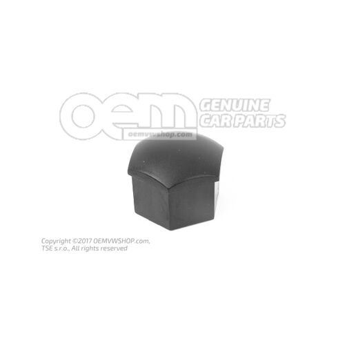 Kupak - kerékcsavar szatén fekete méret 321601173A 01C