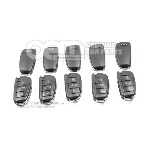Fő kulcs üres Audi A6L 4F "CN" 4F0837220Q ROH