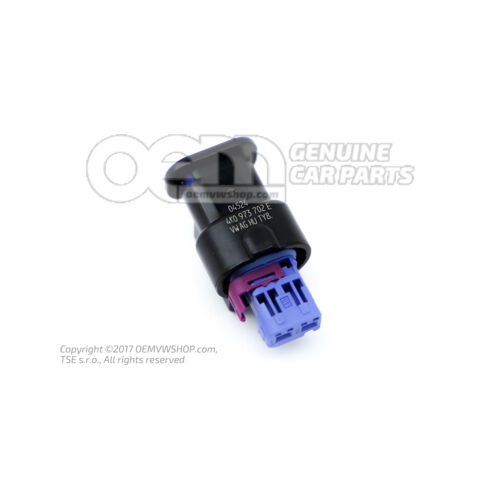 Flat contact housing connection piece temperature sensor4K0973702E