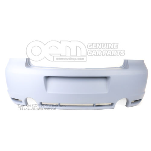 Genuine Volkswagen Golf MK4 R32 EURO rear bumper cover 1J6807421J GRU