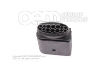 Lapos érintkezőház érintkezőreteszelő mechanizmus kábelköteggel a motortérhez lehetséges egyvezetékes 1J0973837 (1)