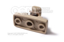 Rögzítő napellenzőhöz világos bézs 3B0857561B 8YS (1)