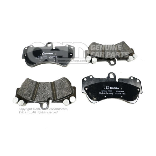 BREMSBELAG 7L0698151S