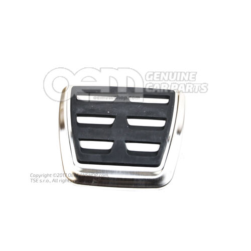 Kupak a fékpedálhoz Szálcsiszolt rozsdamentes acél 8W2723173  ZF7