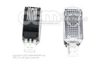 1 készlet LED bejárati lámpák 4G0052130H (2)