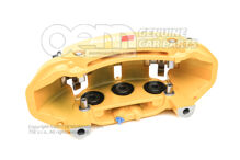 4J3615124C Audi e-tron GT sárga féknyereg fékbetét nélkül, 410x38mm méret, jobb első 4J3615124AB (1)