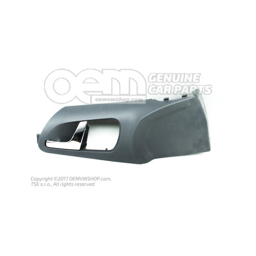 Belső működtető ónix/fényes króm 1U4837221A JNW