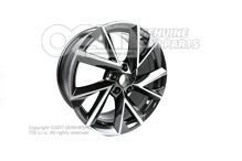 Alumínium felni Fekete metál 3V0601025CHFL8