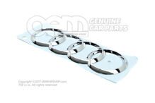 AUDI embléma króm 4G5853742  2ZZ