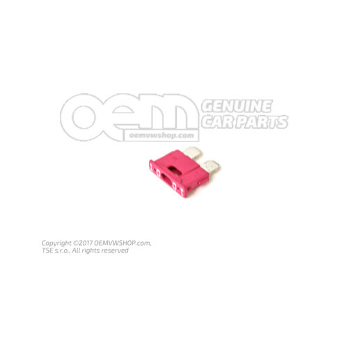 Lapos biztosíték 19/2x5 N  01713111