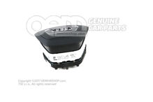 Légzsák egység a kormánykerék souljához (fekete) 4N0880201L 1KT (1)