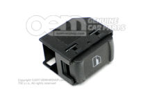 Szatén fekete elektromos ablakemelő kapcsolója 3B0959855B 01C