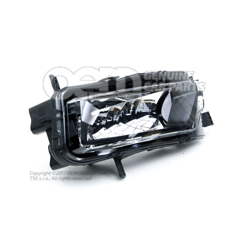 Halogén ködlámpák statikus kanyarlámpával Volkswagen Caddy 2K 2K5941662D