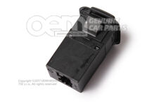 AUX-IN aljzat szatén fekete Seat Exeo 3R 3R0035475  9B9 (1)