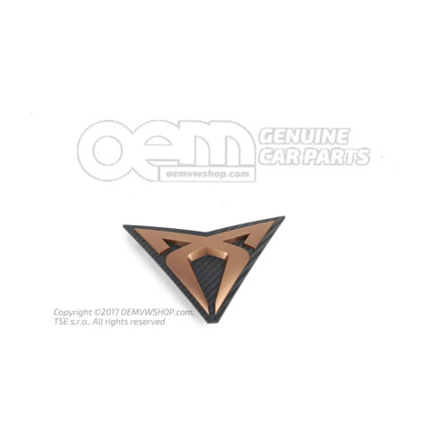 'CUPRA' embléma réz 575853679J RZH