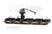 Szívócső alsó rész Audi RS6/RS6 plus/Avant Quattro 4F 07L133109AA (2)