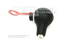 Sebességváltó markolat (bőr) soul (fekete) Audi TT/TTS Coupe/Roadster 8N 8N2713139C QTP