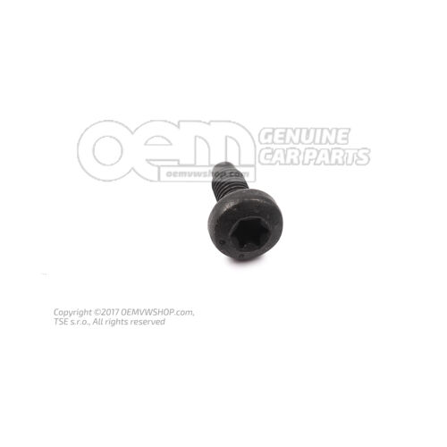 Ovális hatlapfejű csavar N  90365907