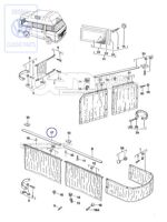 Csúszósín Volkswagen Campmobil LT 7E 281070418B