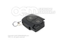 Rádióvezérlésű központi zár jeladó egysége fekete 4D0837231R 01C (2)