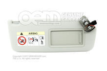 Napellenző tükörrel és shetland takaróval 5G0857552DBVI4 Napellenző tükörrel és shetland takaróval 5G0857552DBVI4