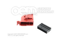 Lapos érintkezőház érintkezőreteszelő mechanizmussal 8E0972420B Lapos érintkezőház érintkezőreteszelő mechanizmussal 8E0972420B