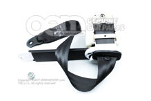 Hárompontos biztonsági öv tehetetlenségi orsóval a 2. fekete hőcserélős járművekhez 7E0857816  RAA