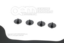 1 készlet minden időjáráshoz használható lábszőnyeg burkolat alagúthoz 1 készlet = titán fekete 7H2061500  82V (2)