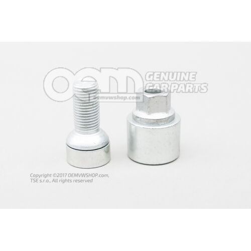 Kerékcsavar, adapter kódkulccsal zárható 4F0698139C 806