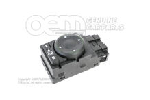 Szaténfekete külső tükör beállítás kapcsoló 3B1959565A 01C