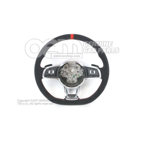 Volkswagen Golf  VII 5G Clubsport GTI EDITION 40 Alcantara multifunction steering wheel DSG 5G0419091HCNNM
