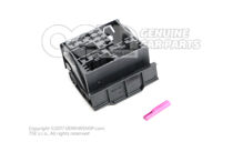 Lapos érintkezőház kiegészítő érintkezőzárral és kiegészítő csatlakozóház-rögzítésekkel 8X0035444 (1)