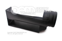 Szívó légcsatorna szatén fekete 1K0805962E 9B9 (2)