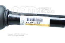 Kardántengely állandó sebességű csuklókkal 1J0407451HX (2)