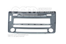 Rádió burkolat fekete 1Z0035212D 1QB (1)