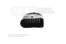 Lapos érintkezőház érintkezőreteszelő mechanizmussal csatlakozó elem vezetékkészlet motorhoz 6X0973817 (1)