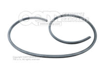 Ajtótömítés, belső szatén fekete 1K5867913C 9B9